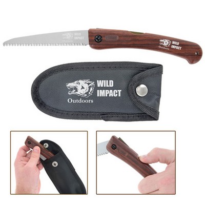 Pocket Size Folding Lock Back Pruning Saw
